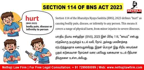 Section 114 of BNS Act 2023