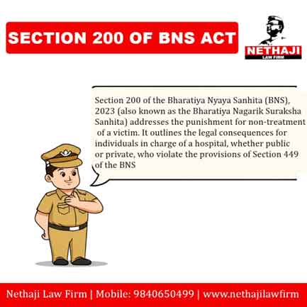Section 200 BNS Act