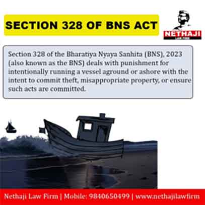 SECTION 328 OF BNS ACT